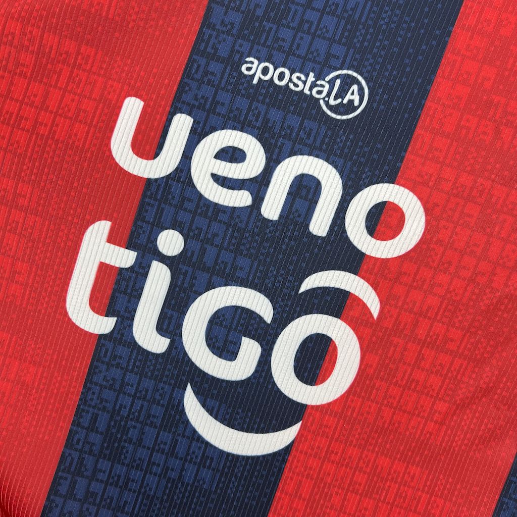 Camisa Cerro Porteño Home 25/26 - (Torcedor) Masculina