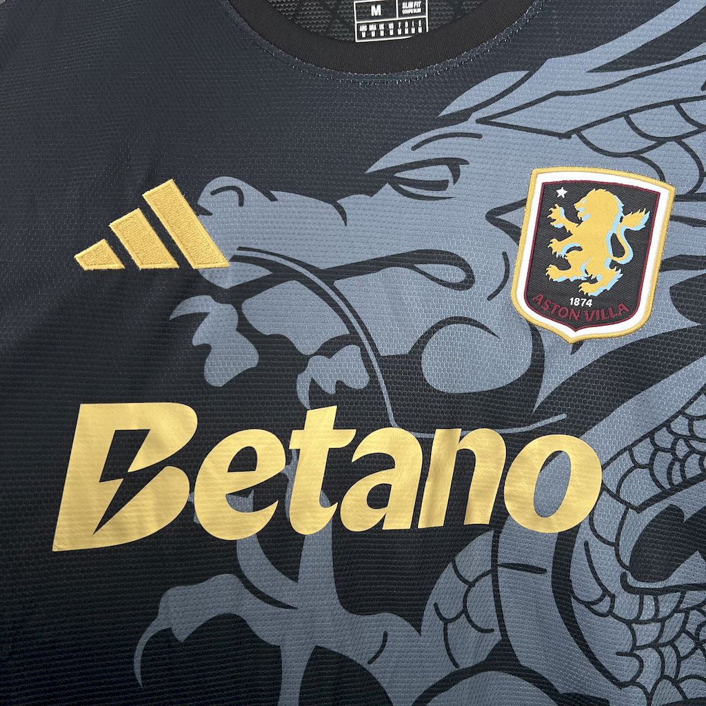 Camisa Aston Villa Away 25/26 - Versão (Torcedor) Masculina