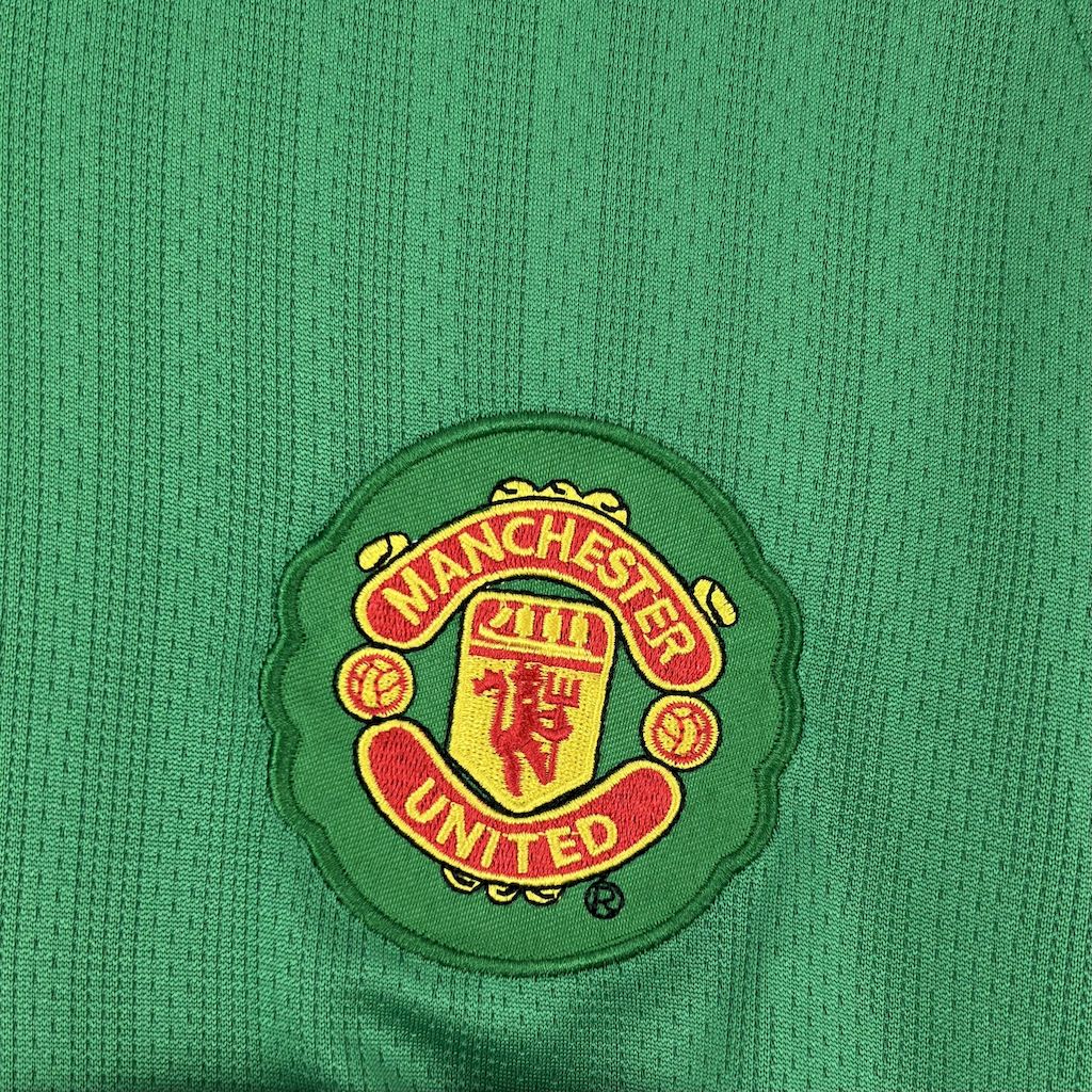 Camisa Manchester United 07/08 Goleiro Away - (Retrô) Manga Longa