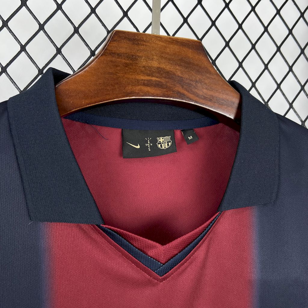 Camisa Barcelona Home Skeleton  00/01 - Versão (Retrô)