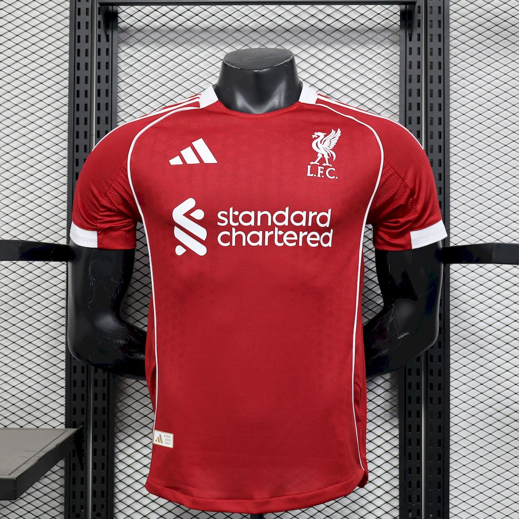 Camisa Liverpool 25/26 Home - (Jogador)