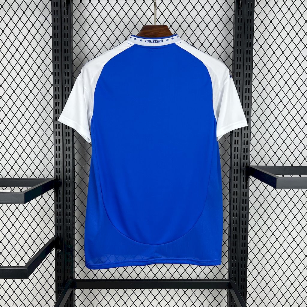 Camisa Cruzeiro Home 25/26 - (Torcedor) Masculina C/ Patrocinio