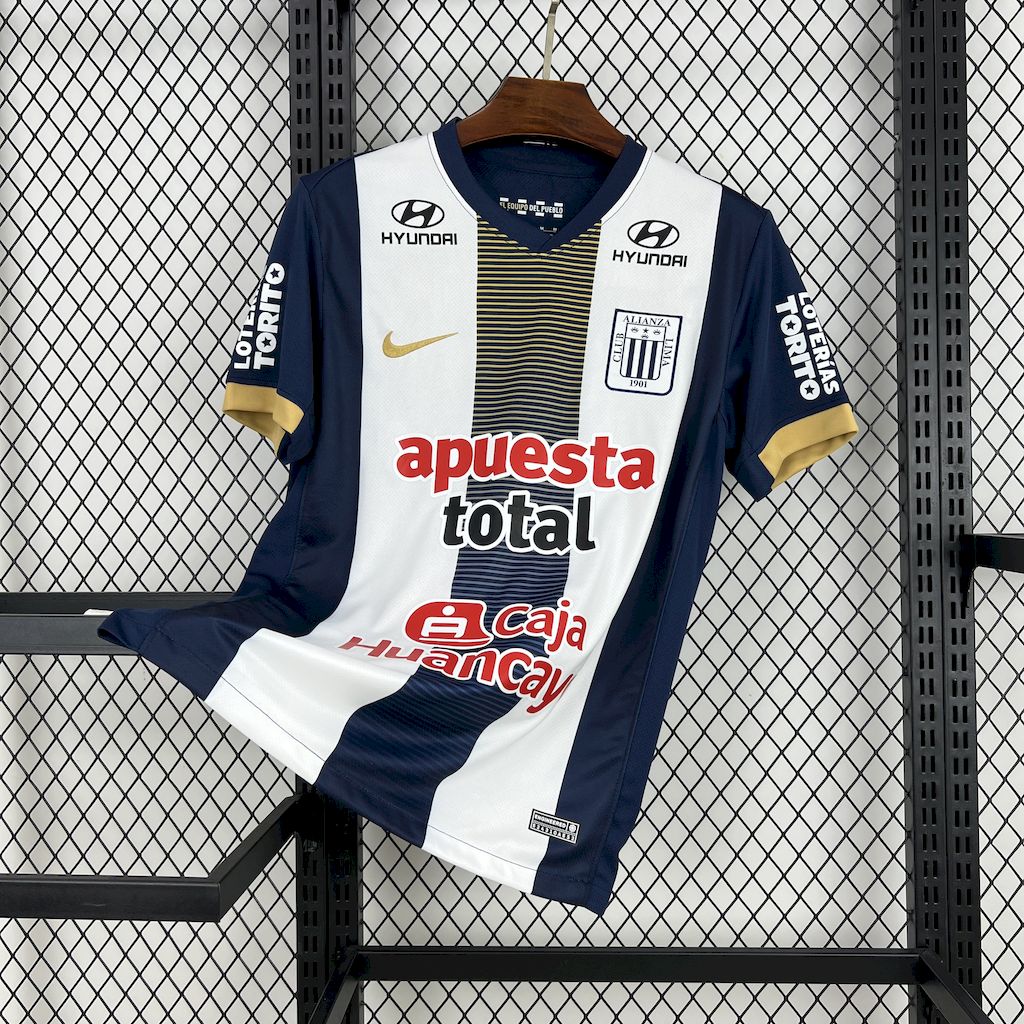 Camisa Alianza Lima Home 25/26 - (Torcedor) Masculina