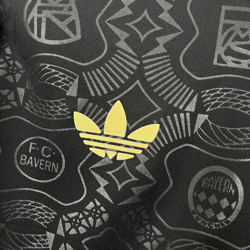 Camisa Bayern de Munique 24/25 Aniversário 125 Anos Black - (Torcedor)