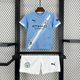 Kit Infantil Manchester City 25/26 Home