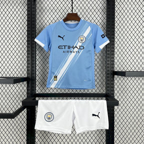 Kit Infantil Manchester City 25/26 Home