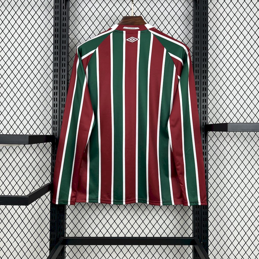 Camisa Fluminense Home Manga Longa 25/26 - (Torcedor) Masculina
