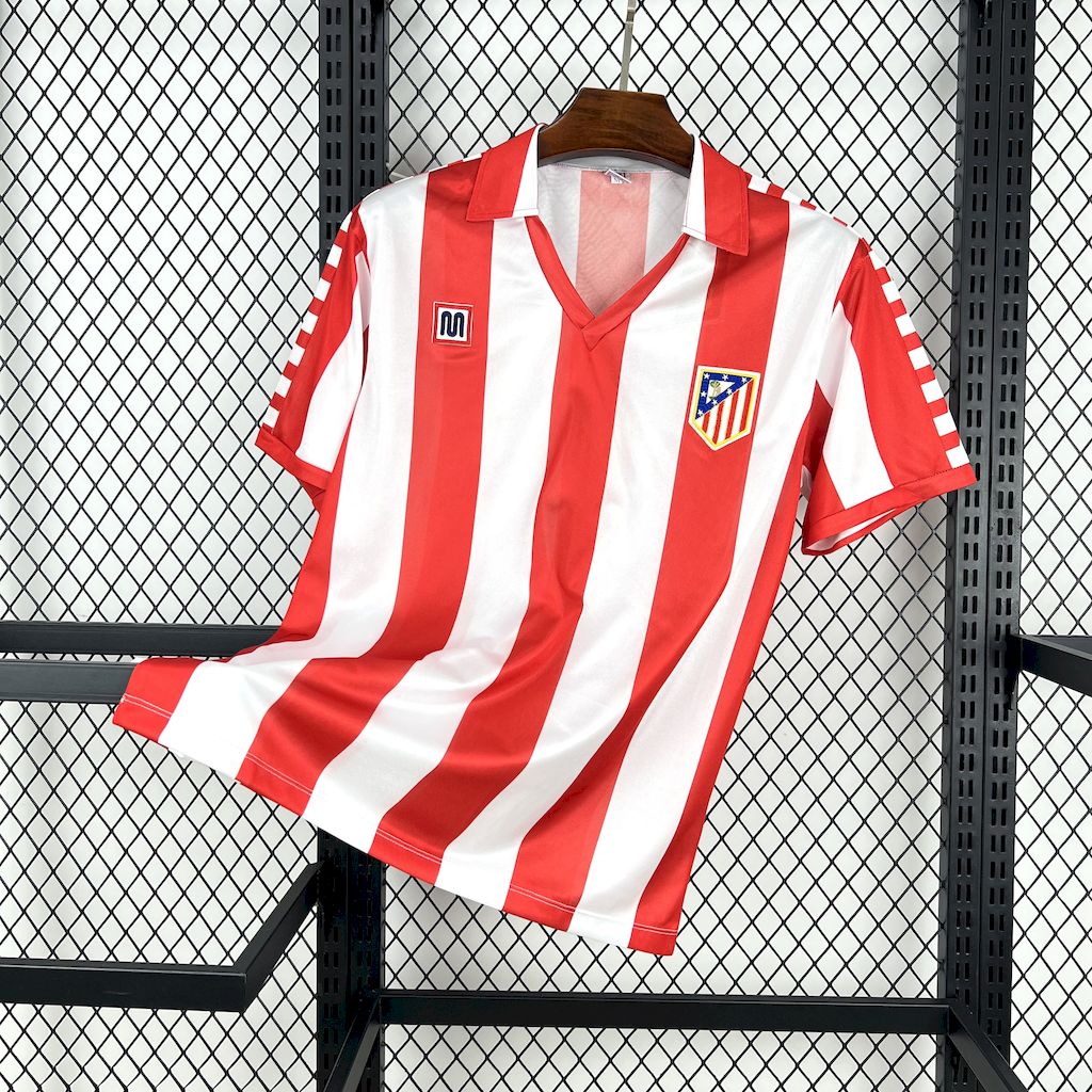 Camisa Atlético De Madrid Home 82/83  - Versão (Retrô)