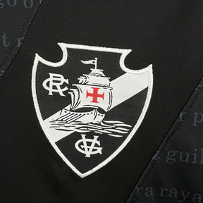 Camisa Vasco Da Gama Black 24/25 - Kappa (Torcedor) Masculina