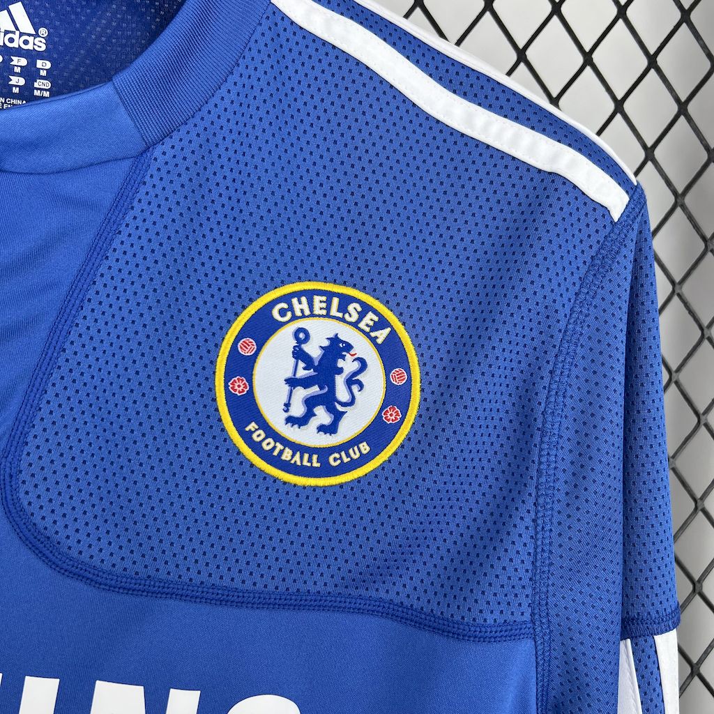 Camisa Chelsea 09/10 Home - (Retrô) Manga Longa