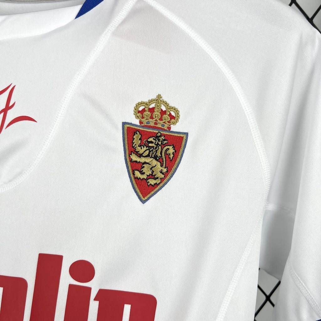 Camisa Real Zaragoza Home 01/02 - Versão (Retrô)