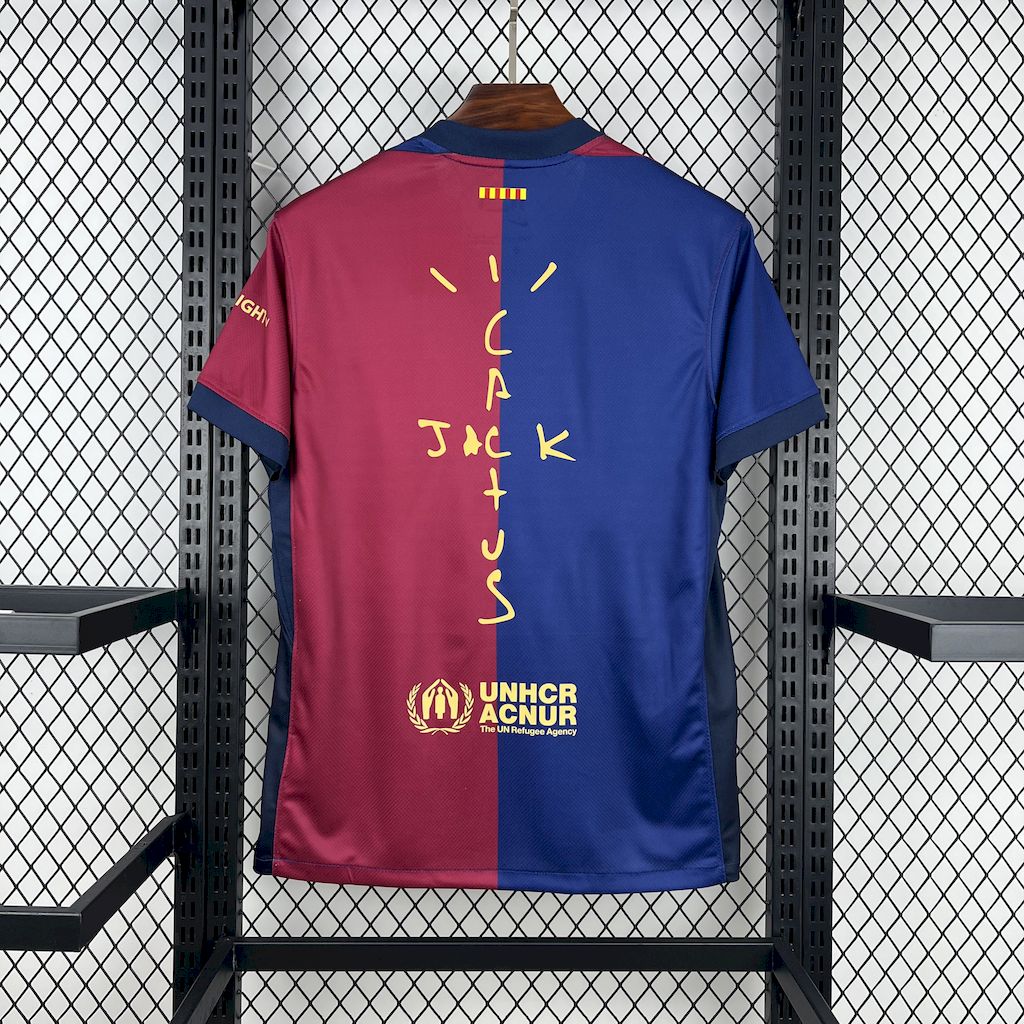 Camisa Barcelona 24/25 Home (Travis Scott) - (Torcedor)
