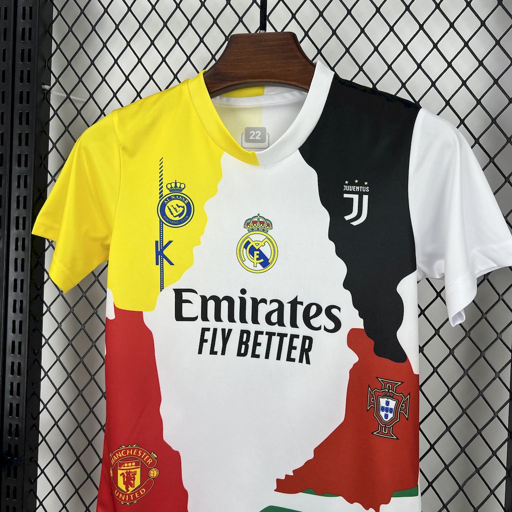 Kit Infantil Cristiano Ronaldo 25/26 All Clubs Mix