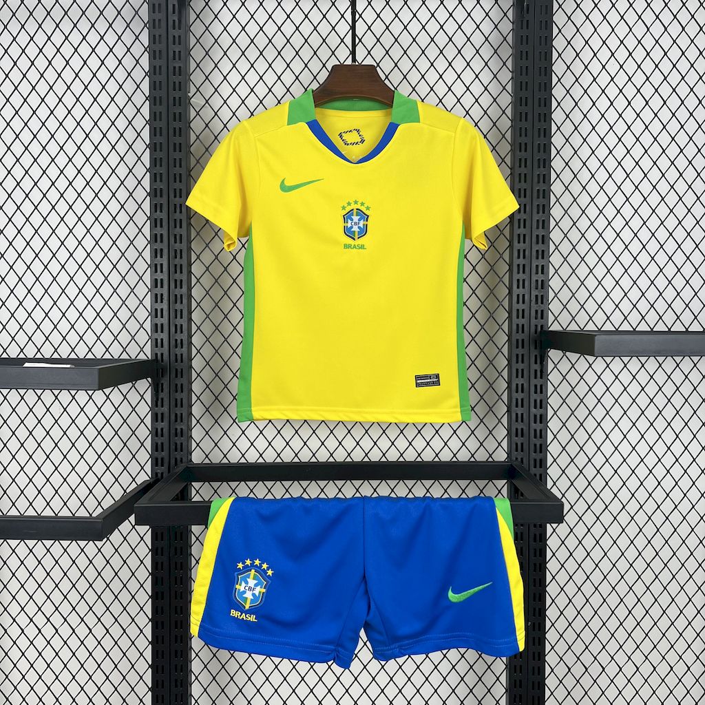 Kit Infantil Brasil Feminino Home 2025