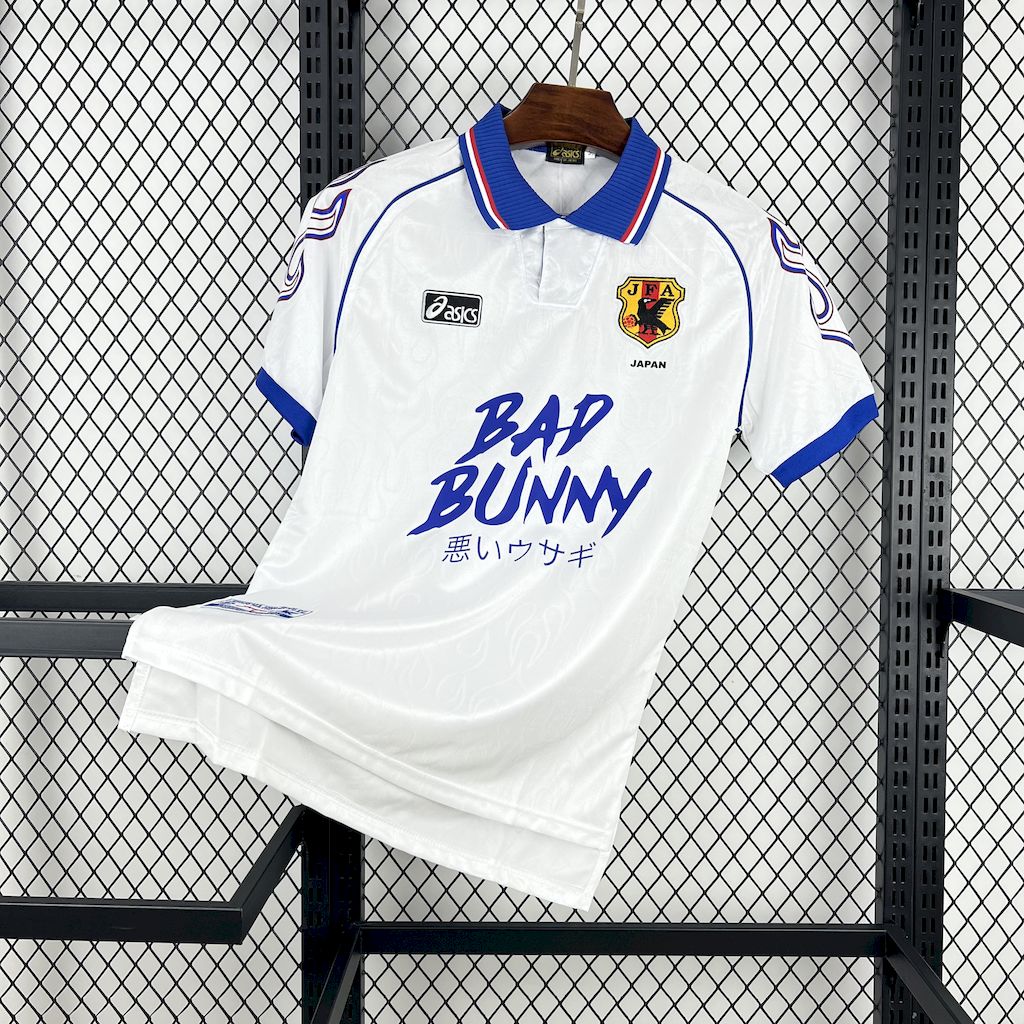 Camisa Japão Away X Badd Bunny 98/99 - Versão (Retrô)