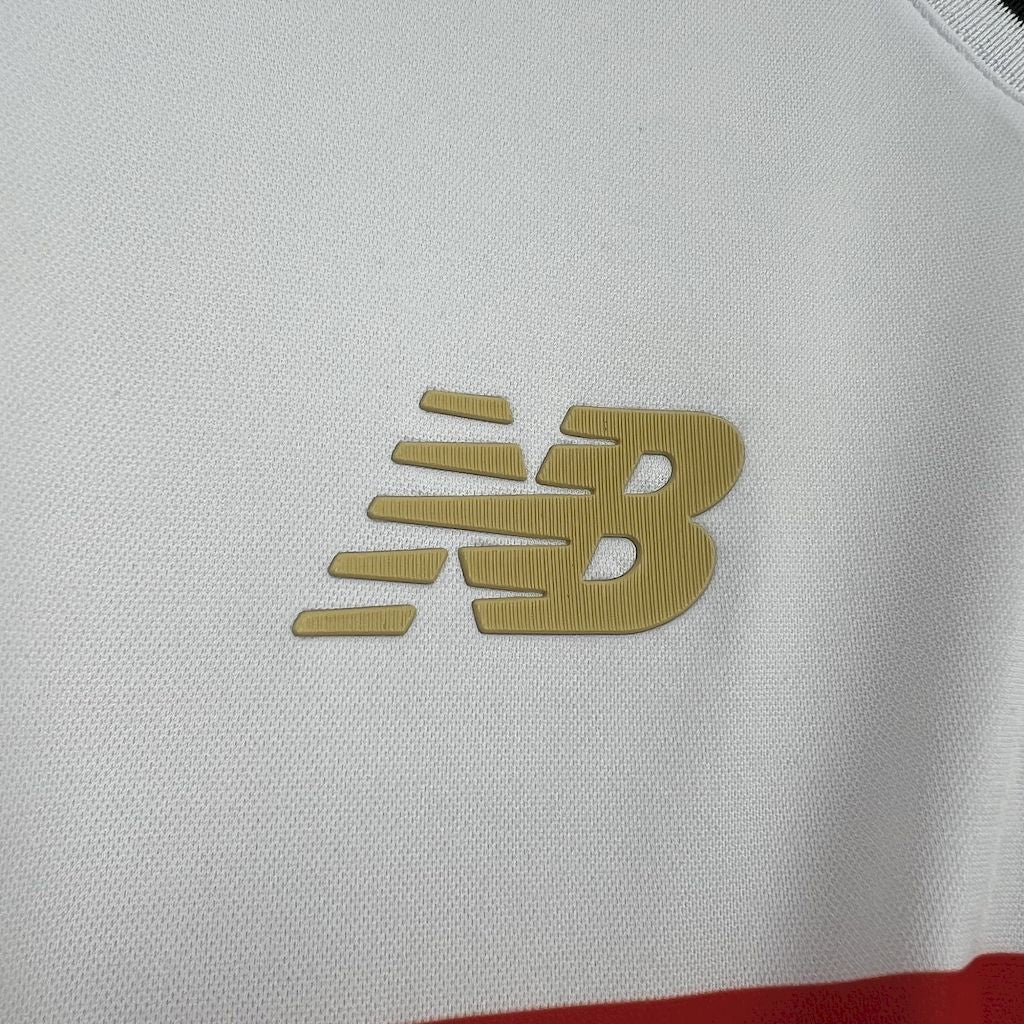 Camisa São Paulo 2025 Home (Com Patrocínios) - (Torcedor)