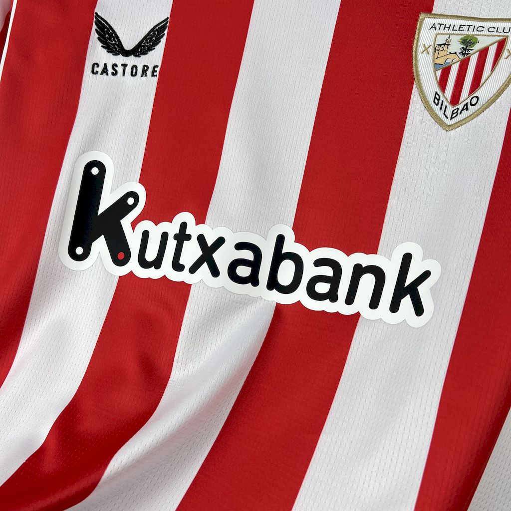 Camisa Athletic Bilbao Home 25/26 - Versão (Torcedor) Masculina