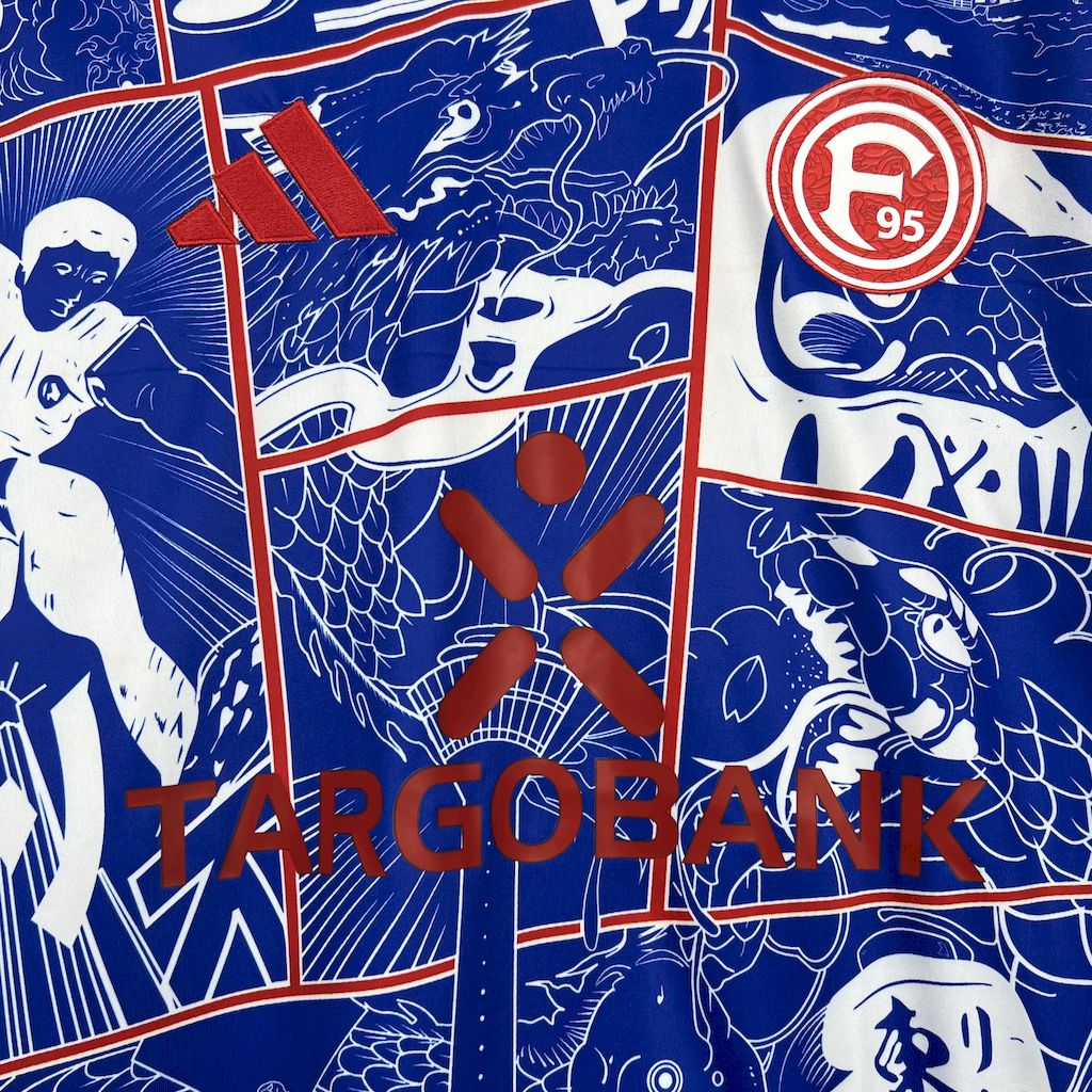 Camisa Fortuna Düsseldorf Edição-Especial 24/25 - (Torcedor) Masculina