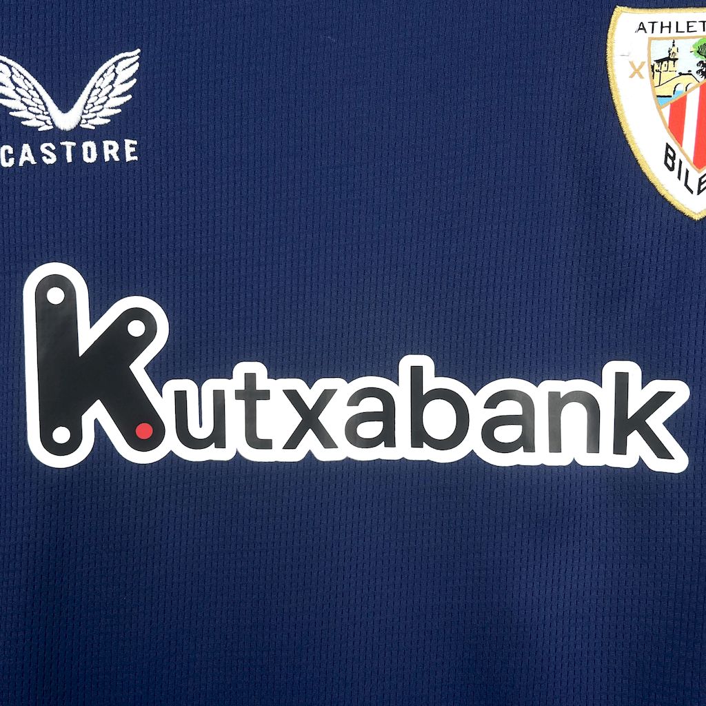 Camisa Athletic Bilbao Away 25/26 - Versão (Torcedor) Masculina