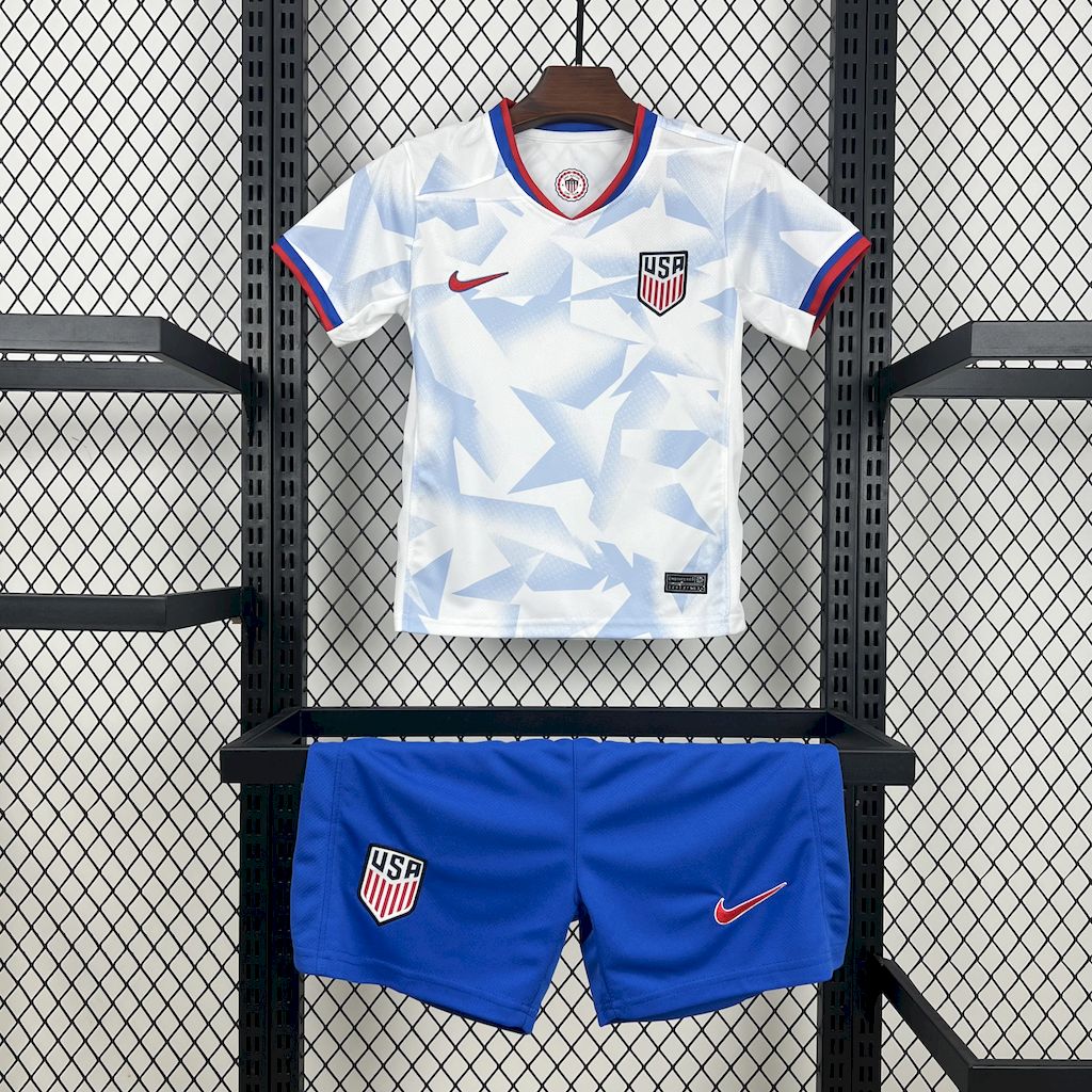 Kit Infantil Estados Unidos Feminino 2025 Home