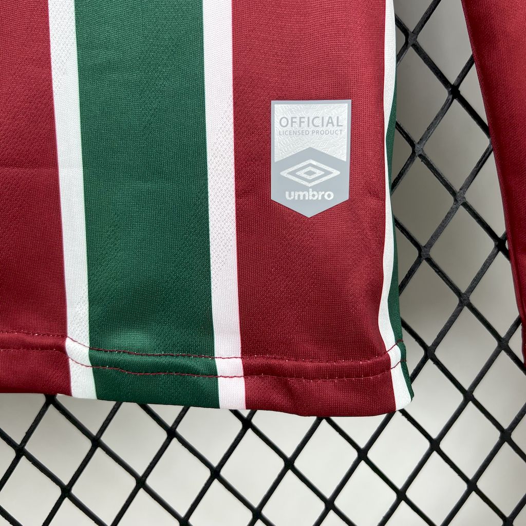 Camisa Fluminense Home Manga Longa 25/26 - (Torcedor) Masculina