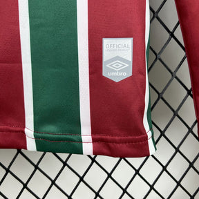 Camisa Fluminense Home Manga Longa 25/26 - (Torcedor) Masculina