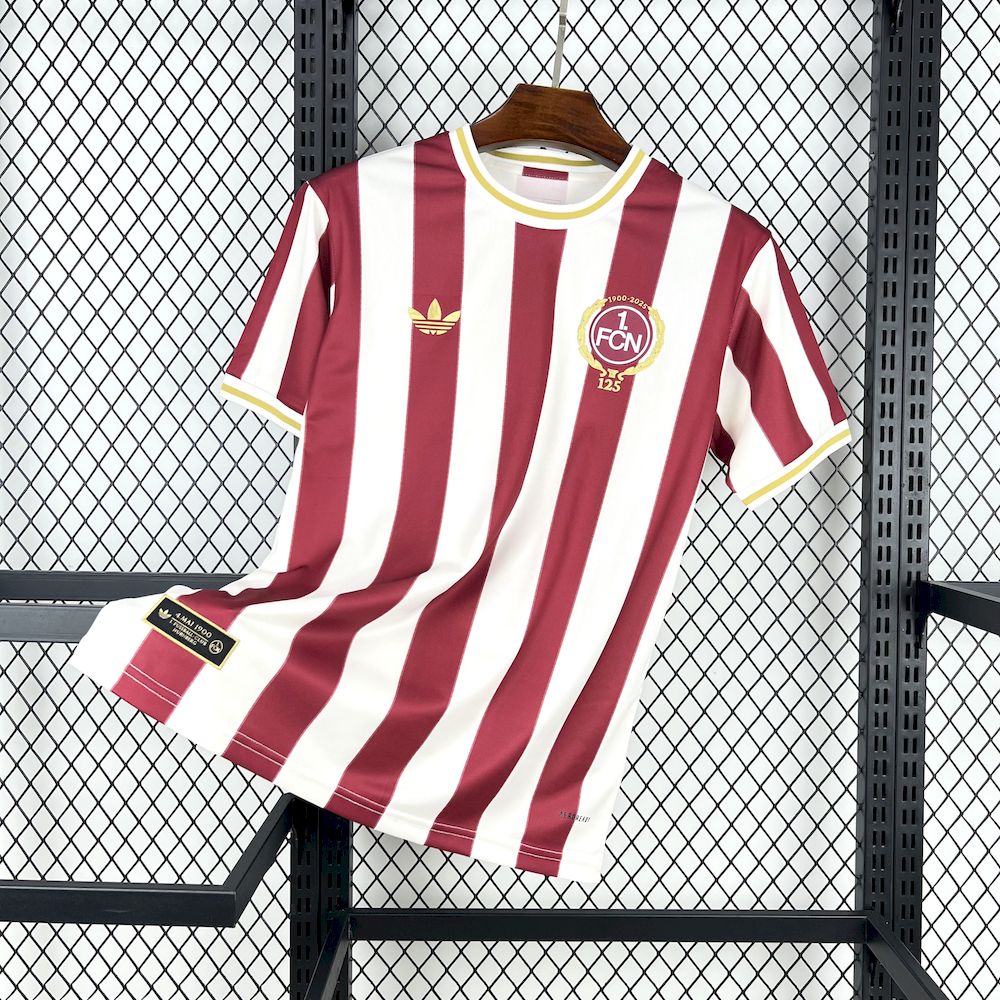 Camisa 1. FC Nürnberg 24/25 Aniversário 125 Anos - (Torcedor)