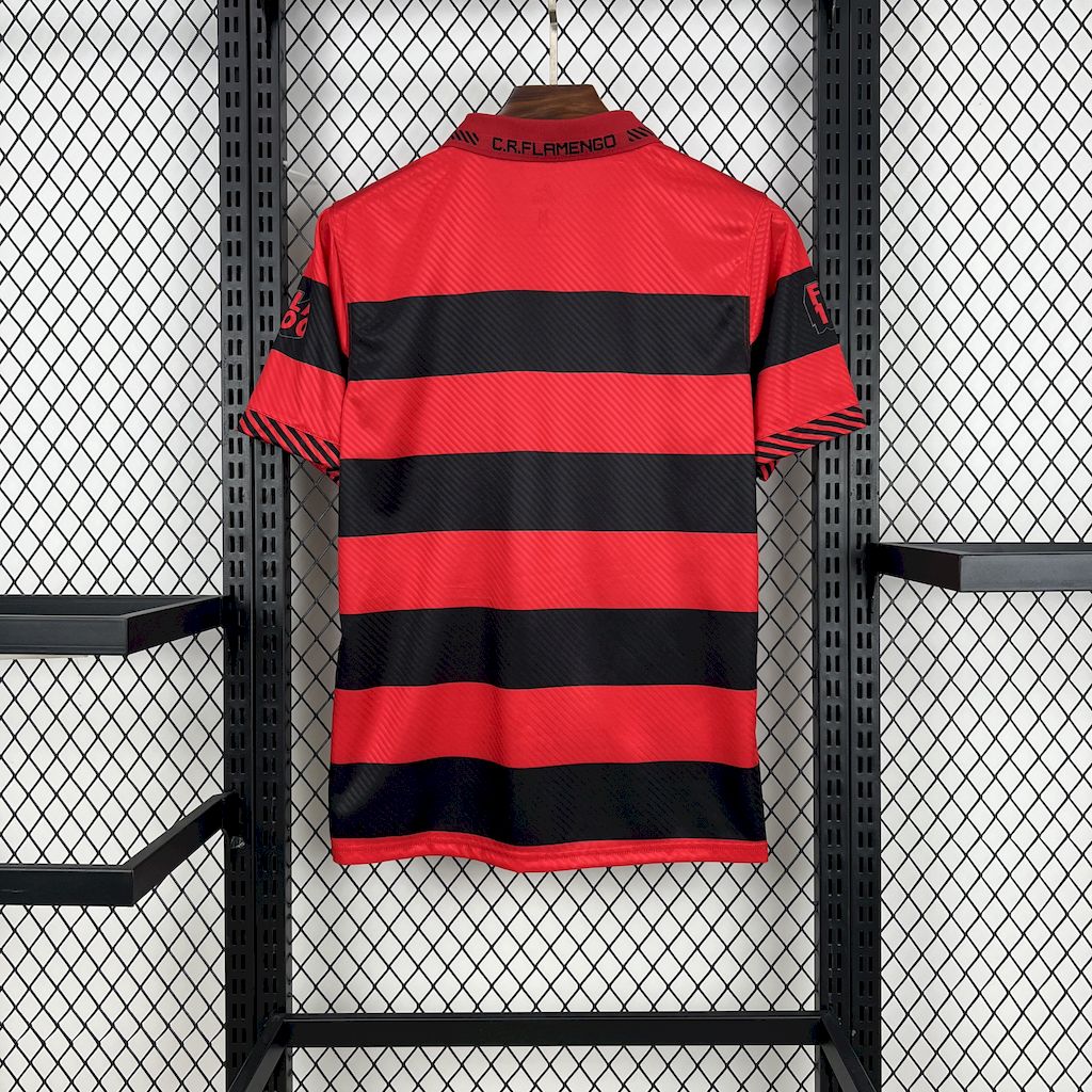 Camisa Flamengo Lifestyler (Retrô) 25/26 - Adidas (Torcedor) Masculina