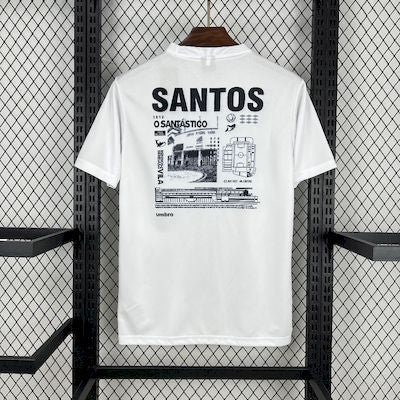 Camisa Santos Concentração 25/26 - Versão (Torcedor) Masculina