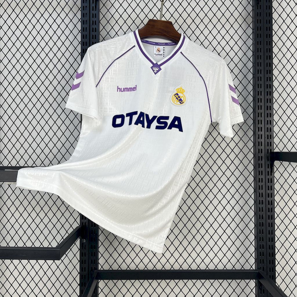 Camisa Real Madrid Home 90/92 - Versão (Retrô)