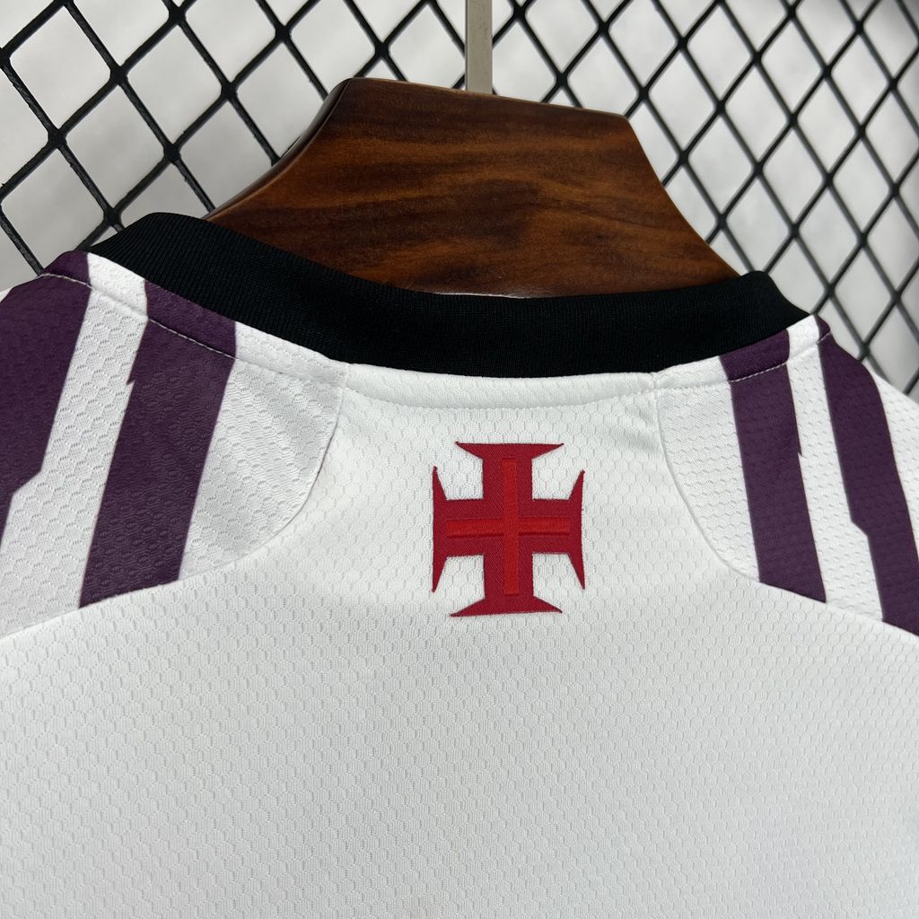 Camisa Vasco Da Gama Branca 24/25 - Kappa (Torcedor) Masculina