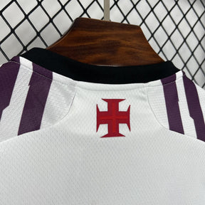 Camisa Vasco Da Gama Branca 24/25 - Kappa (Torcedor) Masculina