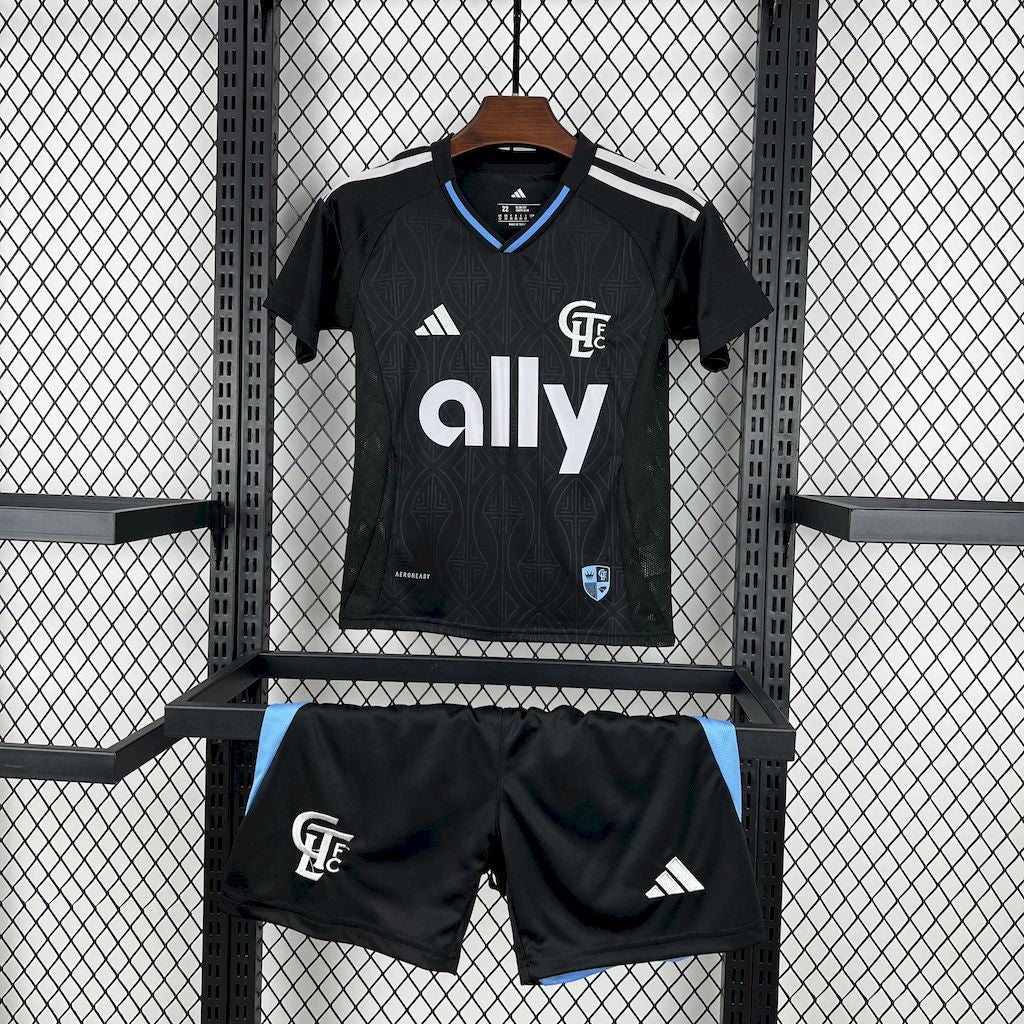 Kit Infantil Charlotte FC 2025 Away