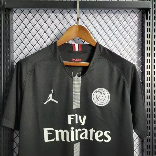Camisa PSG Away 18/19 Jordan - Versão (Retrô) - Preta