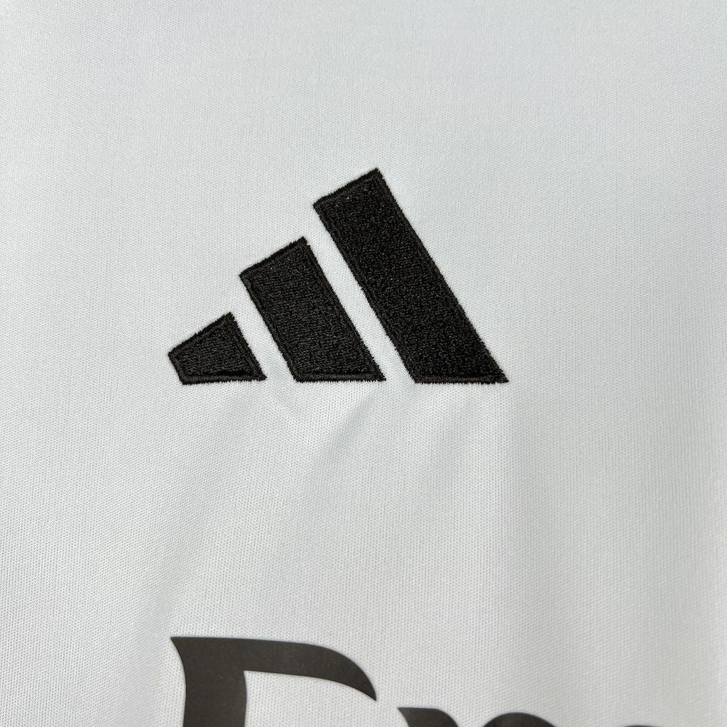 Camisa Real Madrid Home Manga Longa 25/26 - (Torcedor) Masculina