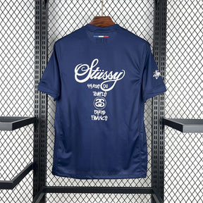 Camisa PSG Home (Stussy) 24/25 - Versão (Torcedor) Masculina