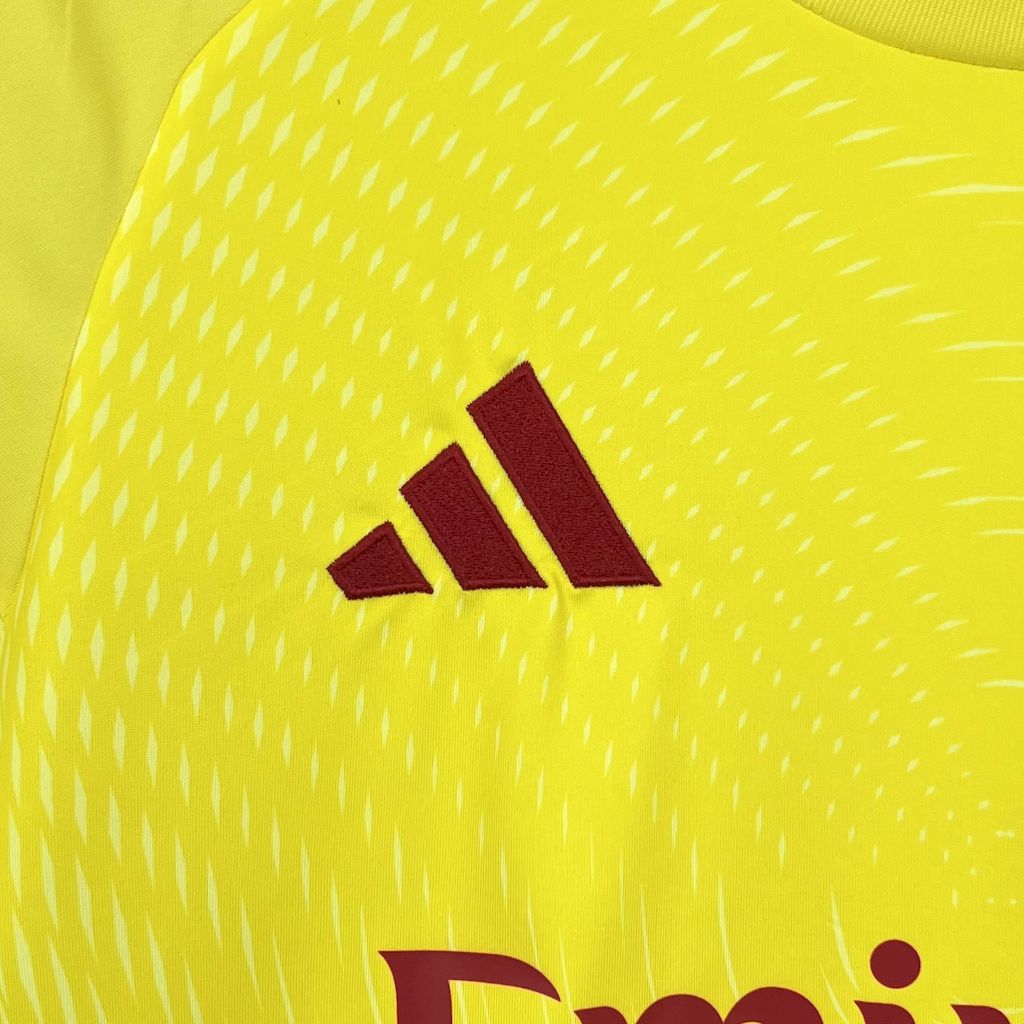 Camisa Arsenal Goleiro Amarela 25/26 - (Torcedor) Masculina