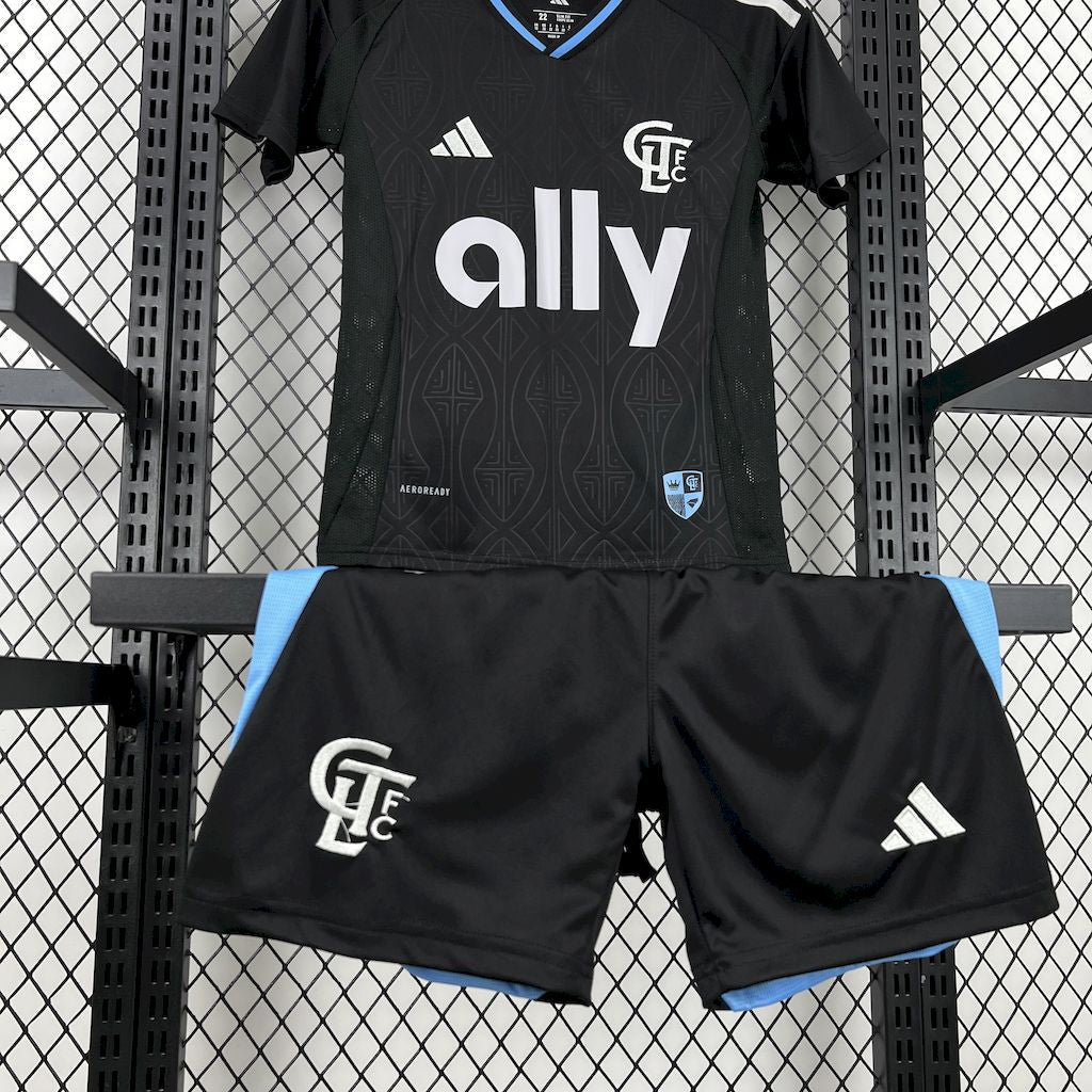 Kit Infantil Charlotte FC 2025 Away