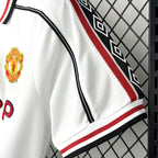 Camisa Manchester united Branca 98/99 - Versão (Retrô)