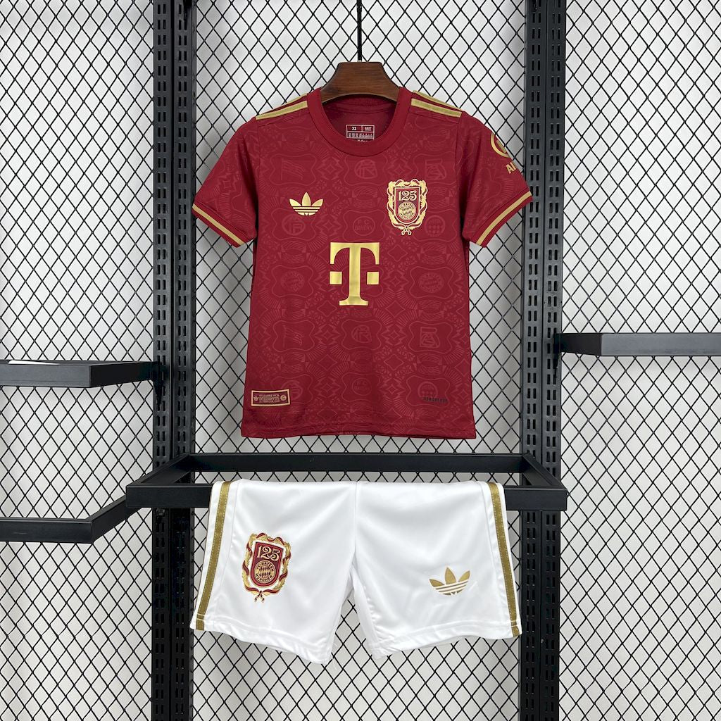 Kit Infantil Bayern de Munique 24/25 Aniversário 125 Anos