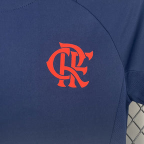 Camisa Flamengo Treino Azul 25/26 - Versão (Feminina)