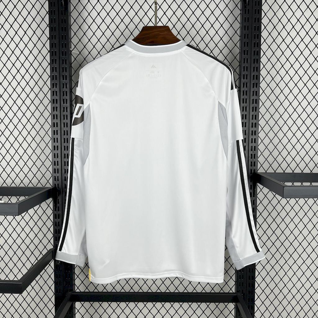 Camisa Real Madrid Home Manga Longa 25/26 - (Torcedor) Masculina