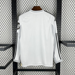 Camisa Real Madrid Home Manga Longa 25/26 - (Torcedor) Masculina