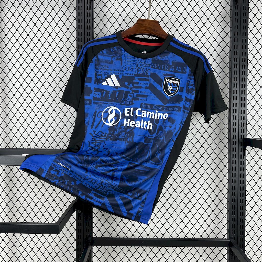 Camisa San Jose Earthquakes 2025 Home - (Torcedor)
