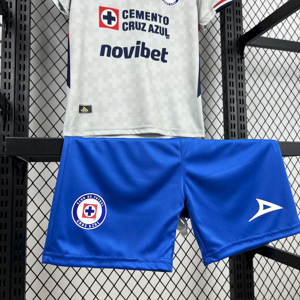 Kit Infantil Cruz Azul Away 25/26