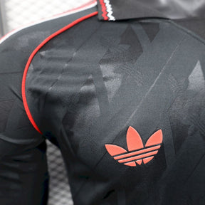 Camisa Manchester United Edição-Especial Adidas 25/26 - Versão (Jogador) Manga Comprida