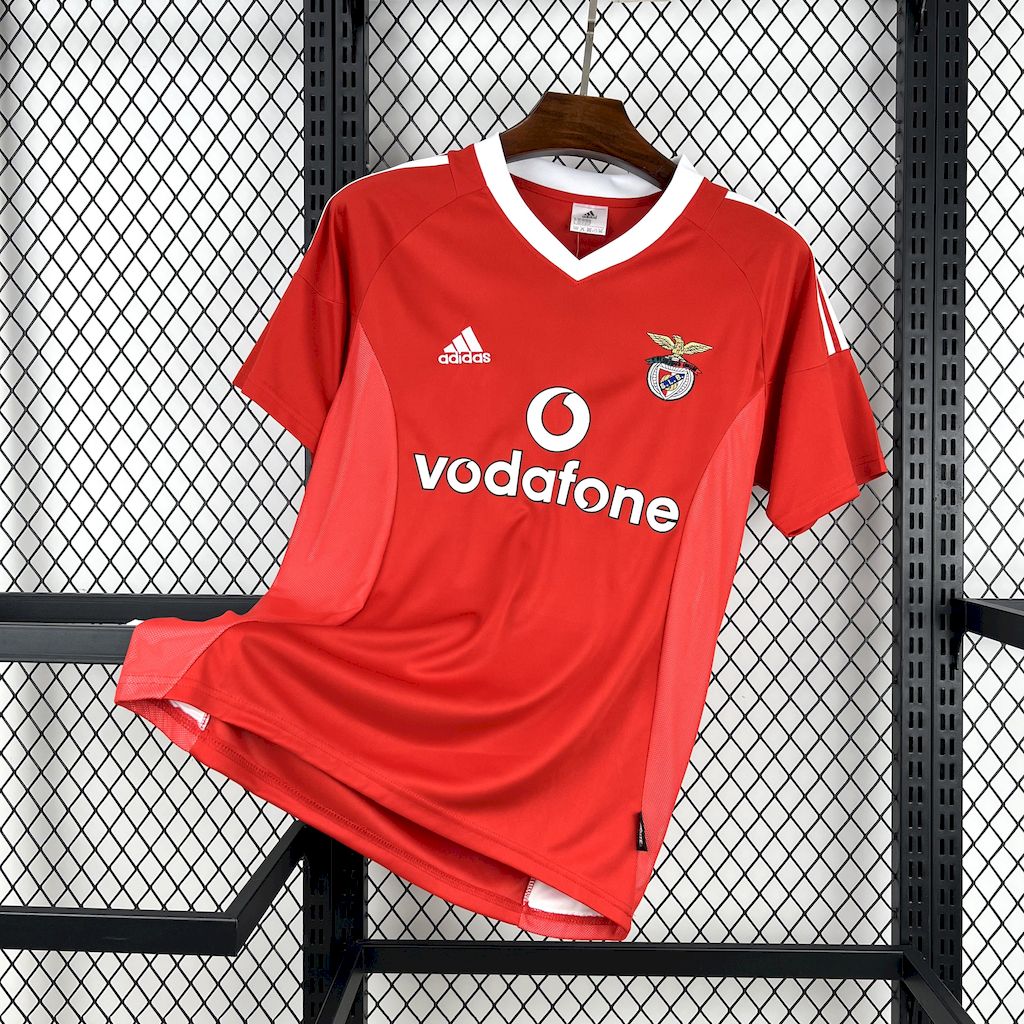 Camisa Benfica Home 02/03 - Versão (Retrô)