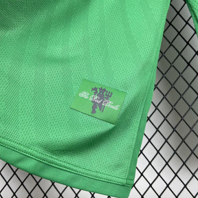 Camisa Manchester United Goleiro-Verde 07/08 - Versão (Retrô) Manga Comprida