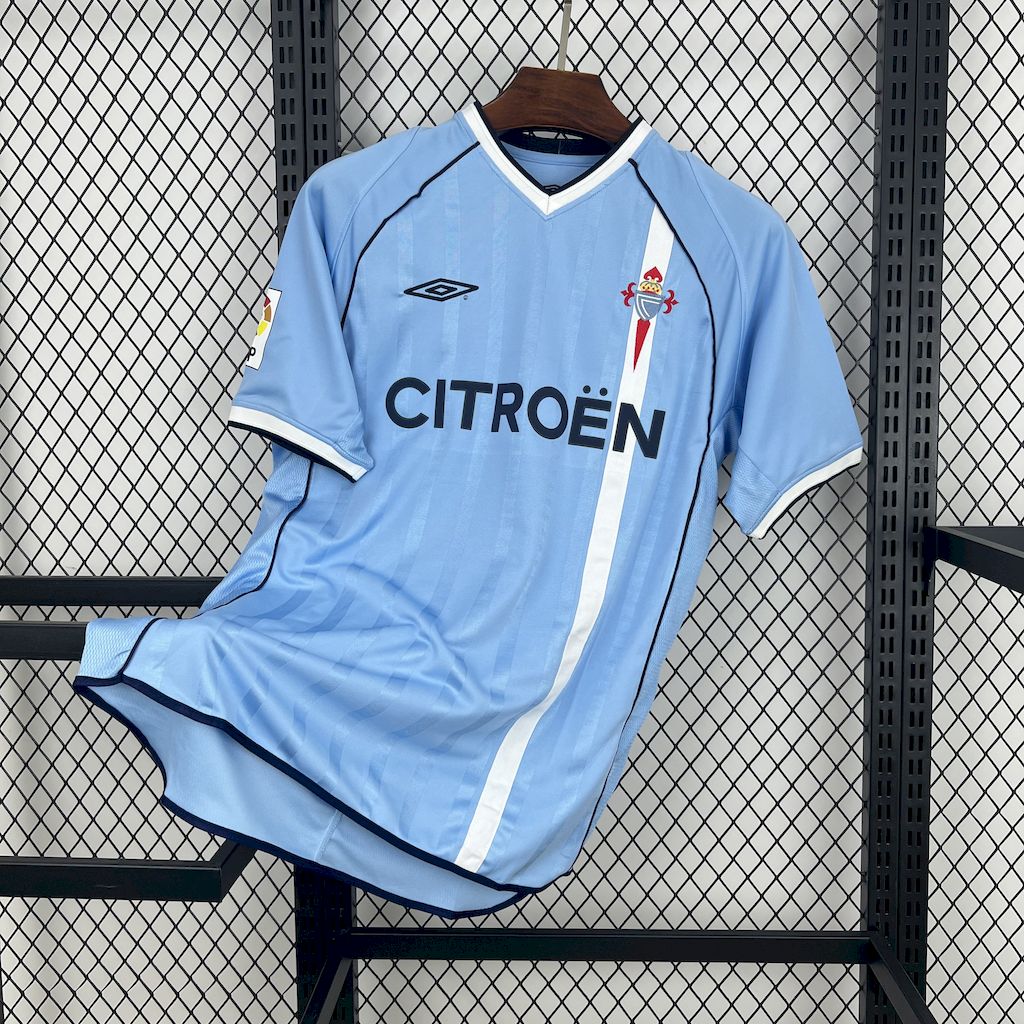 Camisa Celta De Vigo Home 01/02 - Versão (Retrô)