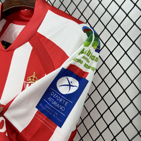 Camisa Sporting De Gijon Home 08/09  - Versão (Retrô)